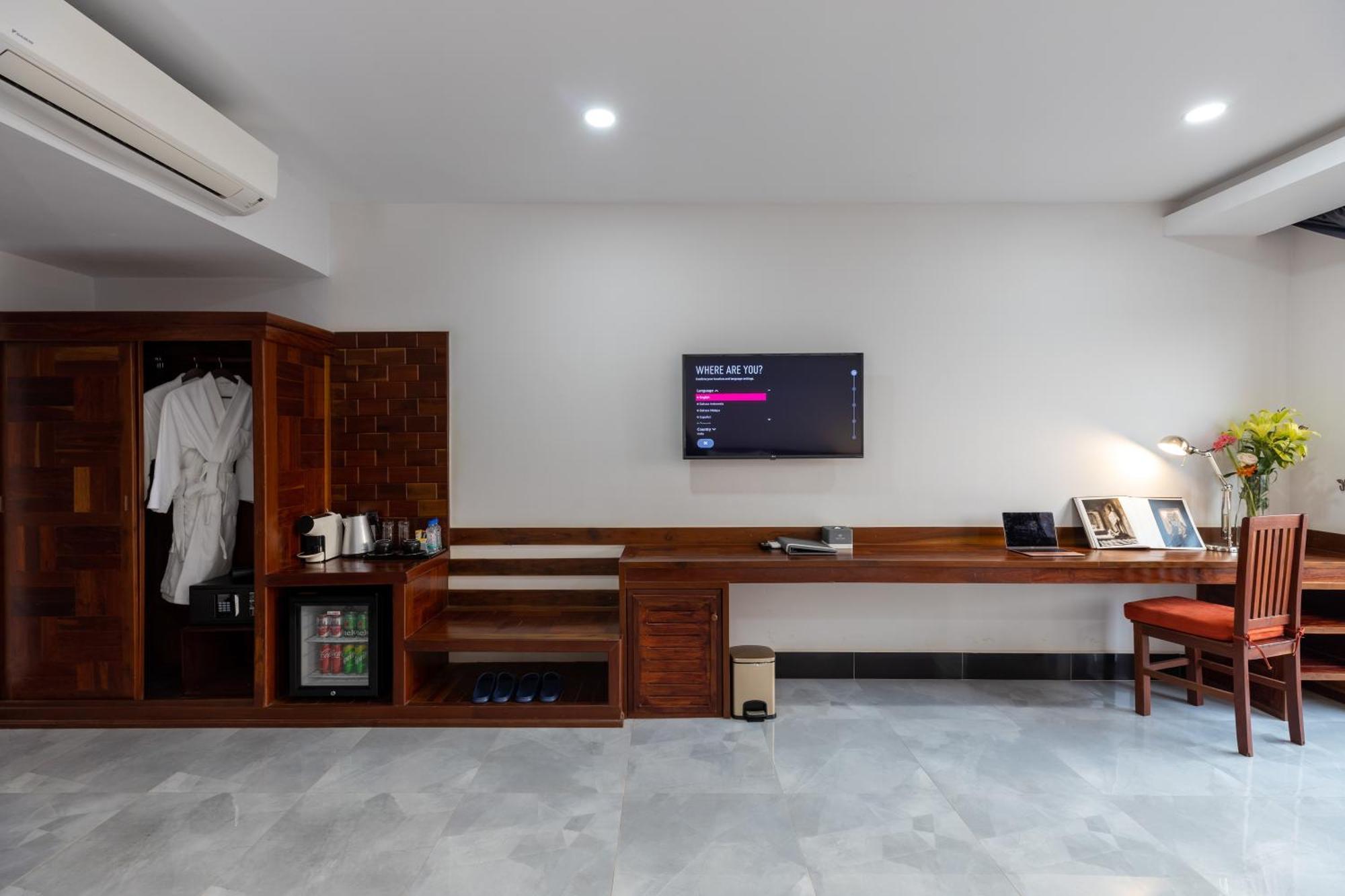Blanc Smith Hotel Ciudad de Siem Riep Exterior foto